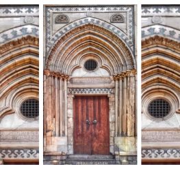 الباب التاريخي لمدرسة الناصر محمد بن قلاوون: من كنيسة عكا إلى قلب القاهرة