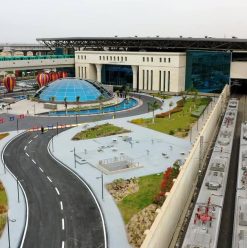 بالفيديو الجوي: اكتشف محطة عدلي منصور.. أضخم مركز نقل ذكي في مصر!