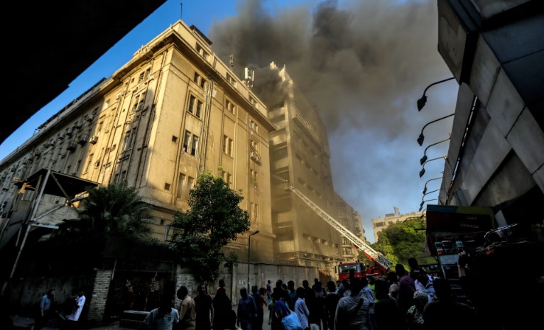 حريق سنترال رمسيس: 4 ضحايا وتأثيرات واسعة على الاتصالات في القاهرة