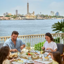 Breakfast with a View: Sakya Terrace at Hilton Cairo Grand Nile Welcomes Morning Guests