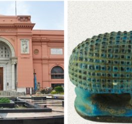 قنفذ من القيشاني في المتحف المصري؟! اعرف حكاية قطعة فريدة من كنوز طيبة