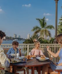 Nile-front Dining at Hilton Cairo Grand Nile Hotel's Sakya Terrace