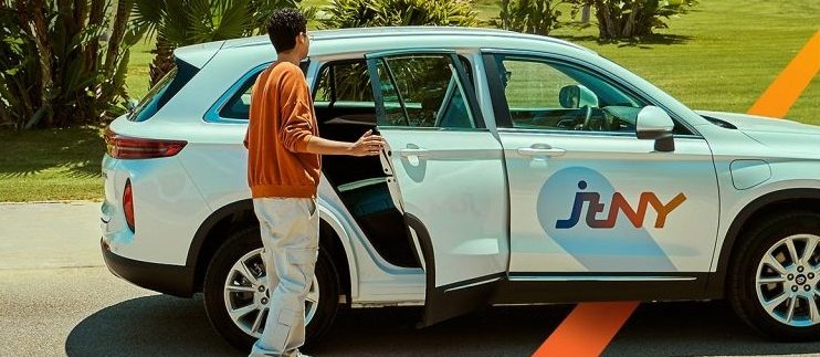The Future Is Here: JTNY the First Transportation Application with Electric Cars and Camera Monitoring