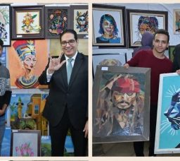 معرض فنون 9 في جامعة القاهرة 2025: 799 عمل فني بيحكوا حكايات الطلبة وإبداعهم