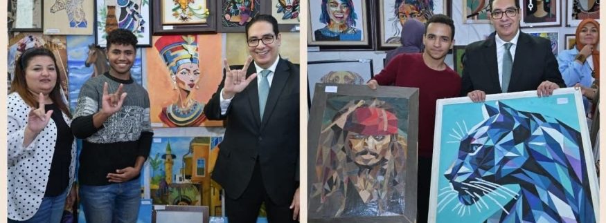 معرض فنون 9 في جامعة القاهرة 2025: 799 عمل فني بيحكوا حكايات الطلبة وإبداعهم