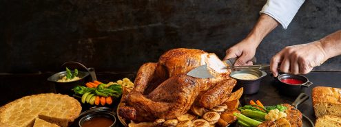 A Thanksgiving Turkey Feast To-Go from Four Seasons at The First Residence Cairo