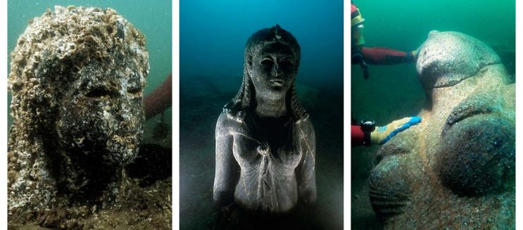 مدينة هرقليون الغارقة: أسرار المدينة المفقودة تحت مياه الإسكندرية