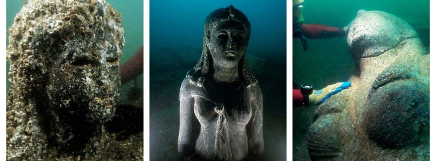 مدينة هرقليون الغارقة: أسرار المدينة المفقودة تحت مياه الإسكندرية