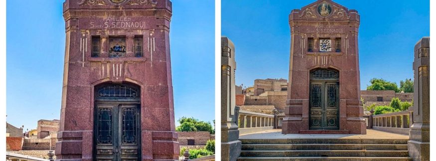 مدافن عائلة صيدناوي في مصر القديمة: تحفة فنية بتفاصيل مدهشة وتاريخ كبير (صور)