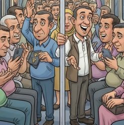 7 نماذج هتقابلها كل يوم في مترو أنفاق القاهرة: أنت مين فيهم؟