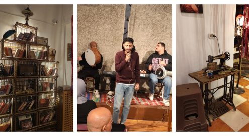 مركز مولانا الثقافي في وسط البلد: كافيه ومسرح ومخبأ فني هادي وسط زحمة القاهرة