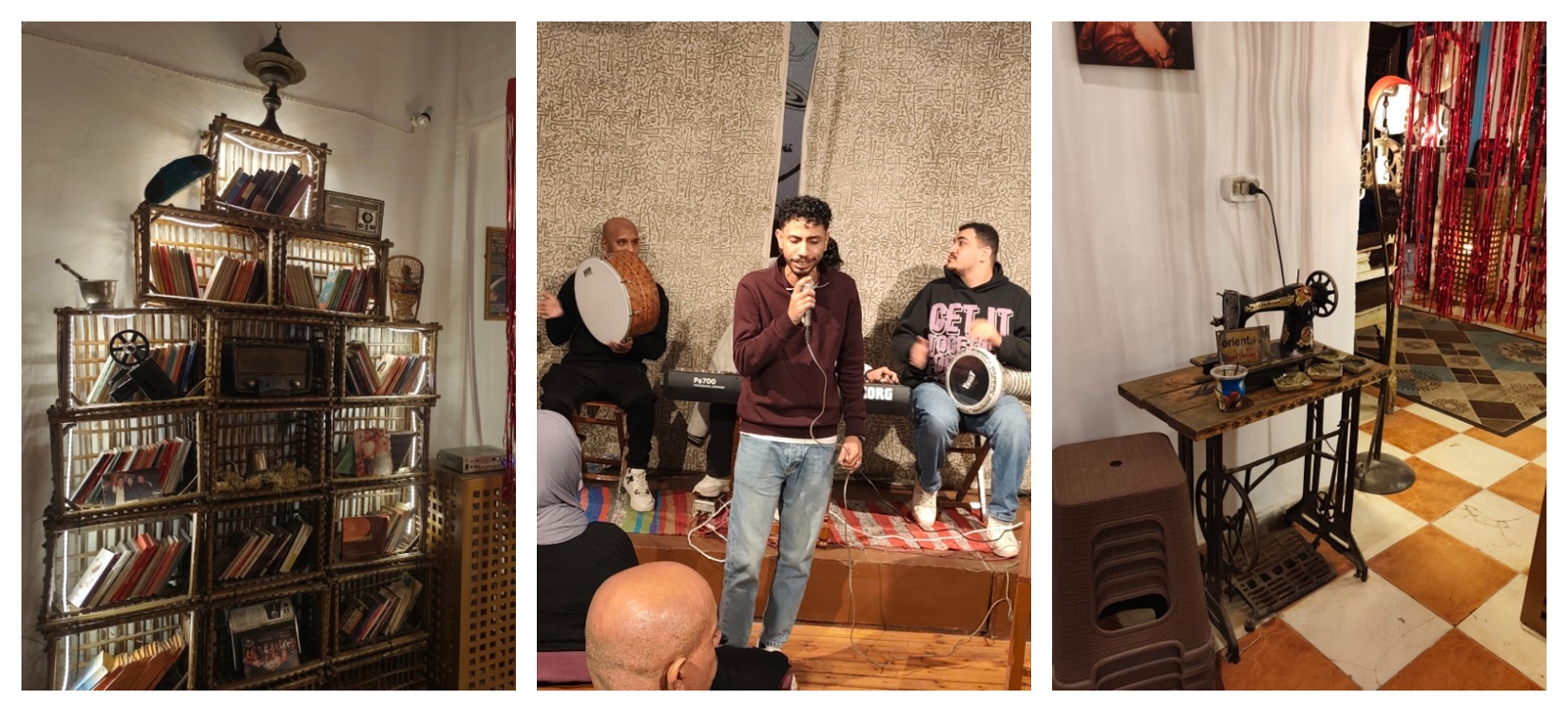 مركز مولانا الثقافي في وسط البلد: كافيه ومسرح ومخبأ فني هادي وسط زحمة القاهرة