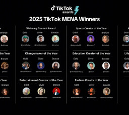 TikTok Awards MENA 2025: Full List of Winners and Top Creators
