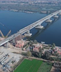 كوبري مسار النيل السريع بحلوان: حكاية أول جسر مصري للقطار السريع فوق النيل