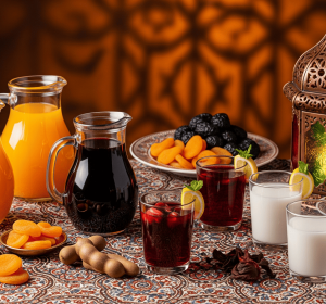 من قمر الدين للخشاف.. فوائد 7 مشروبات رمضانية على سفرة المصريين