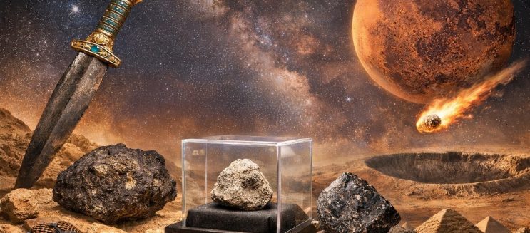 كنوز من الفضاء في مصر.. خنجر توت عنخ آمون وقطعة من المريخ وأسرار حجر هيباتيا