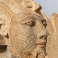 عودة ملامح رمسيس الثاني.. ترميم رأس تمثال الملك في أبيدوس بعد سنوات من الاكتشاف