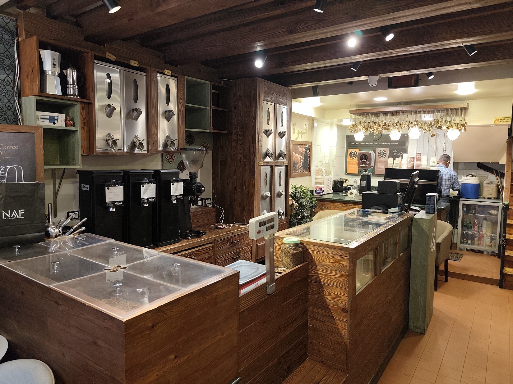 بن نافع في الزمالك.. تجربة قهوة 