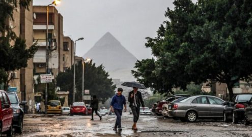 When Rain Hits Cairo: How Egyptians Make the Most of Sudden Rainy Days