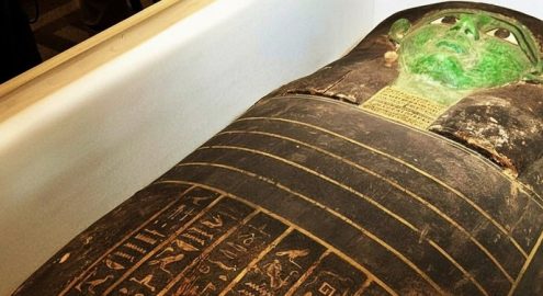 التابوت الأخضر في المتحف المصري بالتحرير.. قصة استرداد أيقونة أثرية نادرة (صور)