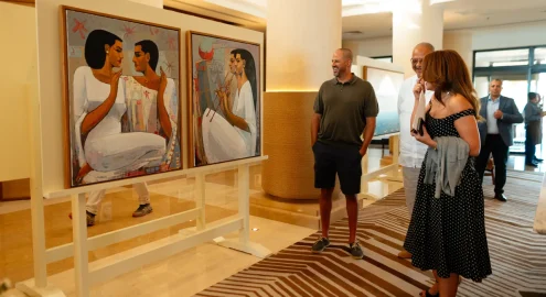 Where Art Meets the Red Sea: A Bespoke Residency at Sheraton Soma Bay Resort