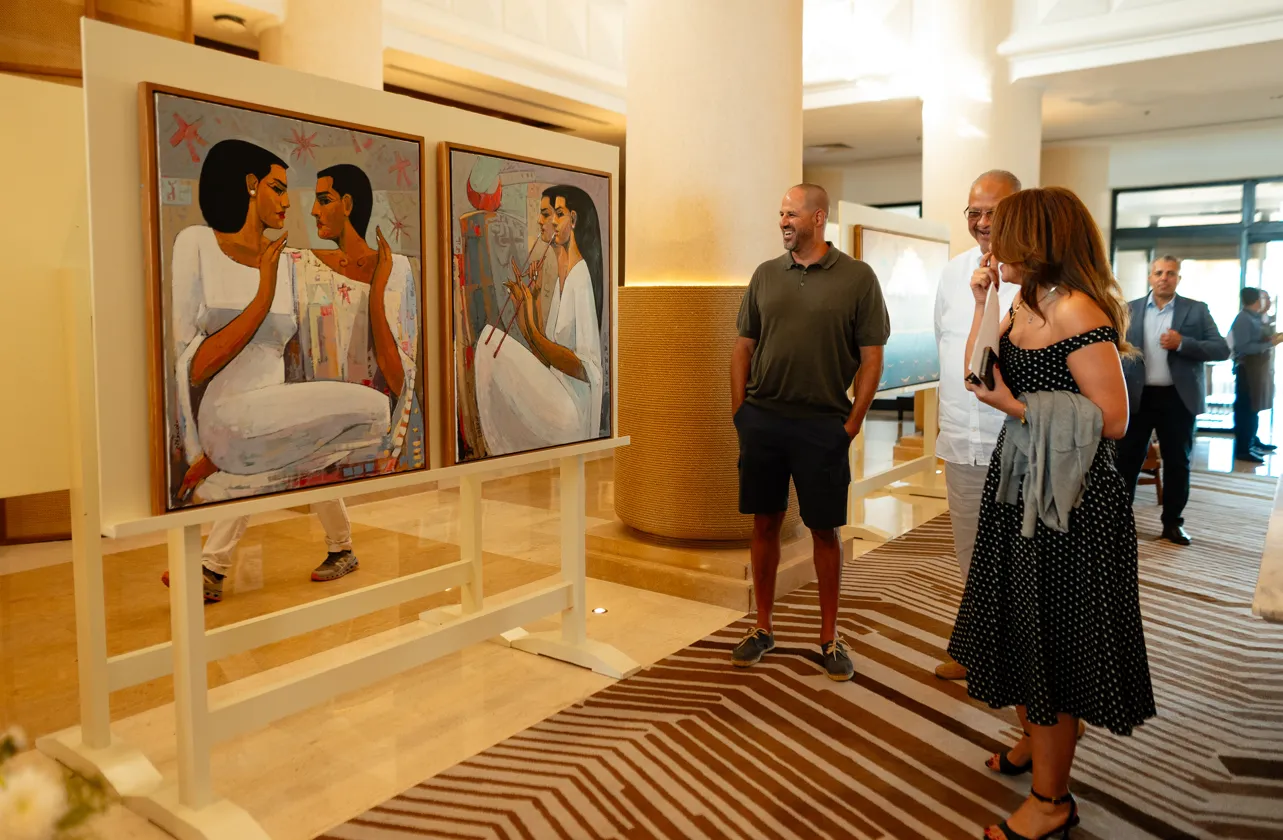 Where Art Meets the Red Sea: A Bespoke Residency at Sheraton Soma Bay Resort