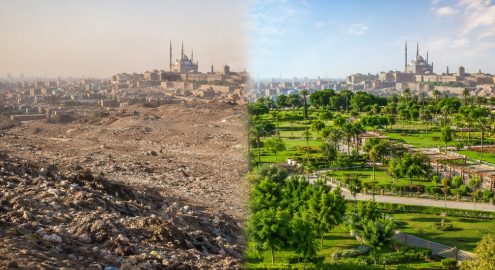 من مقالب قمامة إلى حدائق ومعالم جميلة.. حكاية أماكن اتولدت من جديد في القاهرة