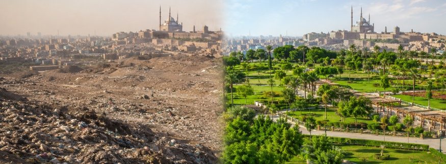 من مقالب قمامة إلى حدائق ومعالم جميلة.. حكاية أماكن اتولدت من جديد في القاهرة
