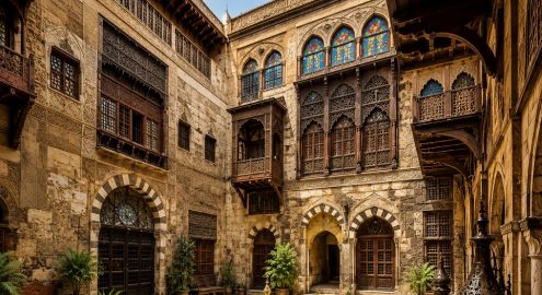 قصر الأمير طاز في القاهرة.. تحفة مملوكية تحولت من قصر سلطاني إلى مركز إبداع فني