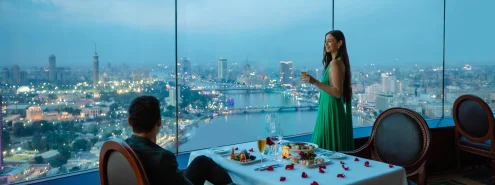 Dine Above the Nile at Cairo’s Iconic Revolving Restaurant