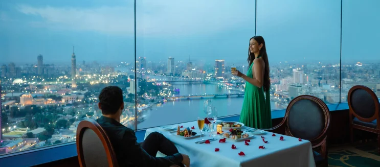 Dine Above the Nile at Cairo’s Iconic Revolving Restaurant