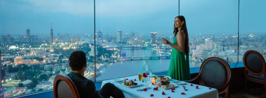 Dine Above the Nile at Cairo’s Iconic Revolving Restaurant