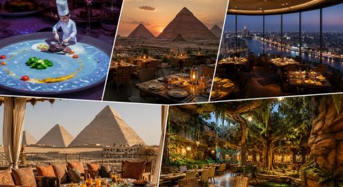 من شيف 3D لمطعم بيلف فوق القاهرة.. اكتشف 5 من أكثر تجارب الطعام تميزًا في القاهرة