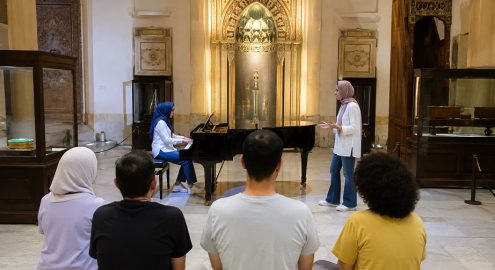 متحف الفن الإسلامي بيعلم البيانو لذوي الإعاقة البصرية وطيف التوحد.. اعرف التفاصيل