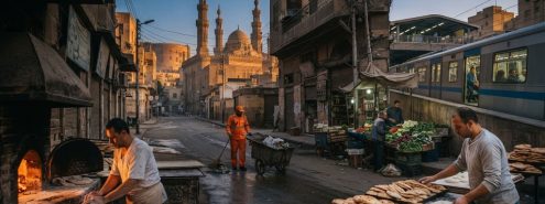 القاهرة منورة بعمالها: من الخبازين لعمال النظافة.. في حب الناس اللي بتجهز يومنا قبل ما نبدأه