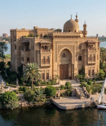 قصر البرنس نجيب عبد الله في جزيرة الدهب.. تحفة معمارية على الطراز المملوكي